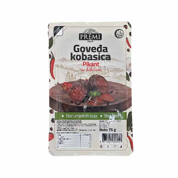 Suxhuk pikant me piper Premi 75gr