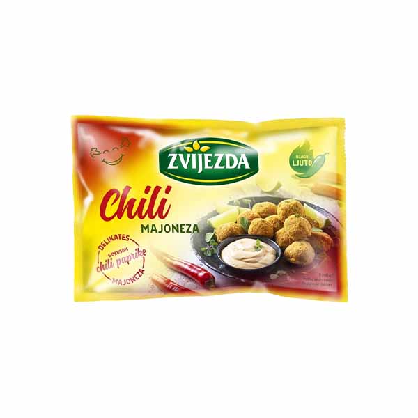 Majonez chilli 75% fat Zvijezda 85g