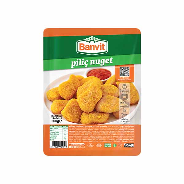 Nugget pule Banvit 300gr
