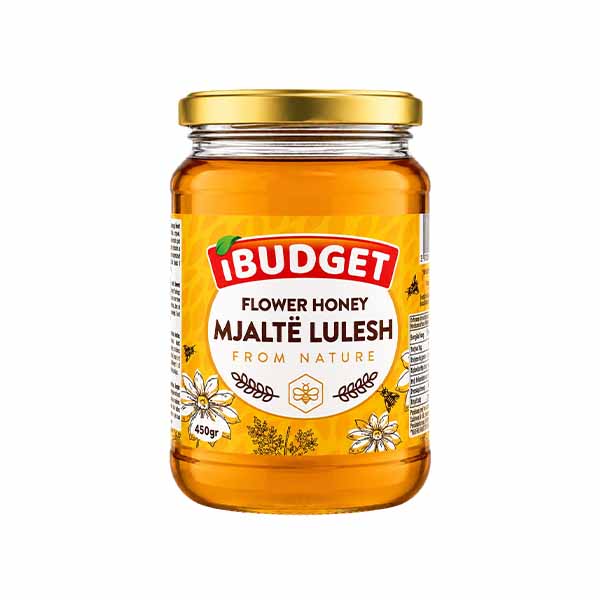 Mjalte natyral lulesh Ibudget 450 g