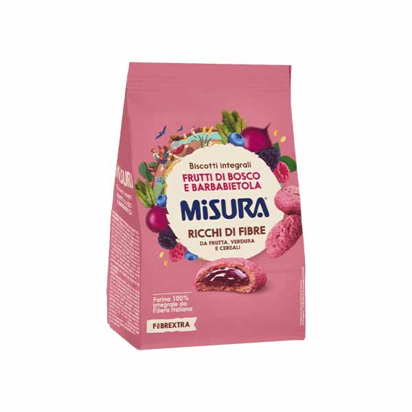 Biskota me fruta mali Misura 260 gr