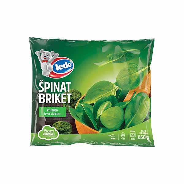 Spanaq i grire Ledo 650gr