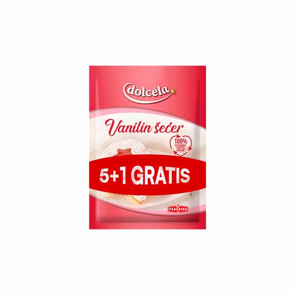Sheqer vanille Podravka  5+1 Gratis